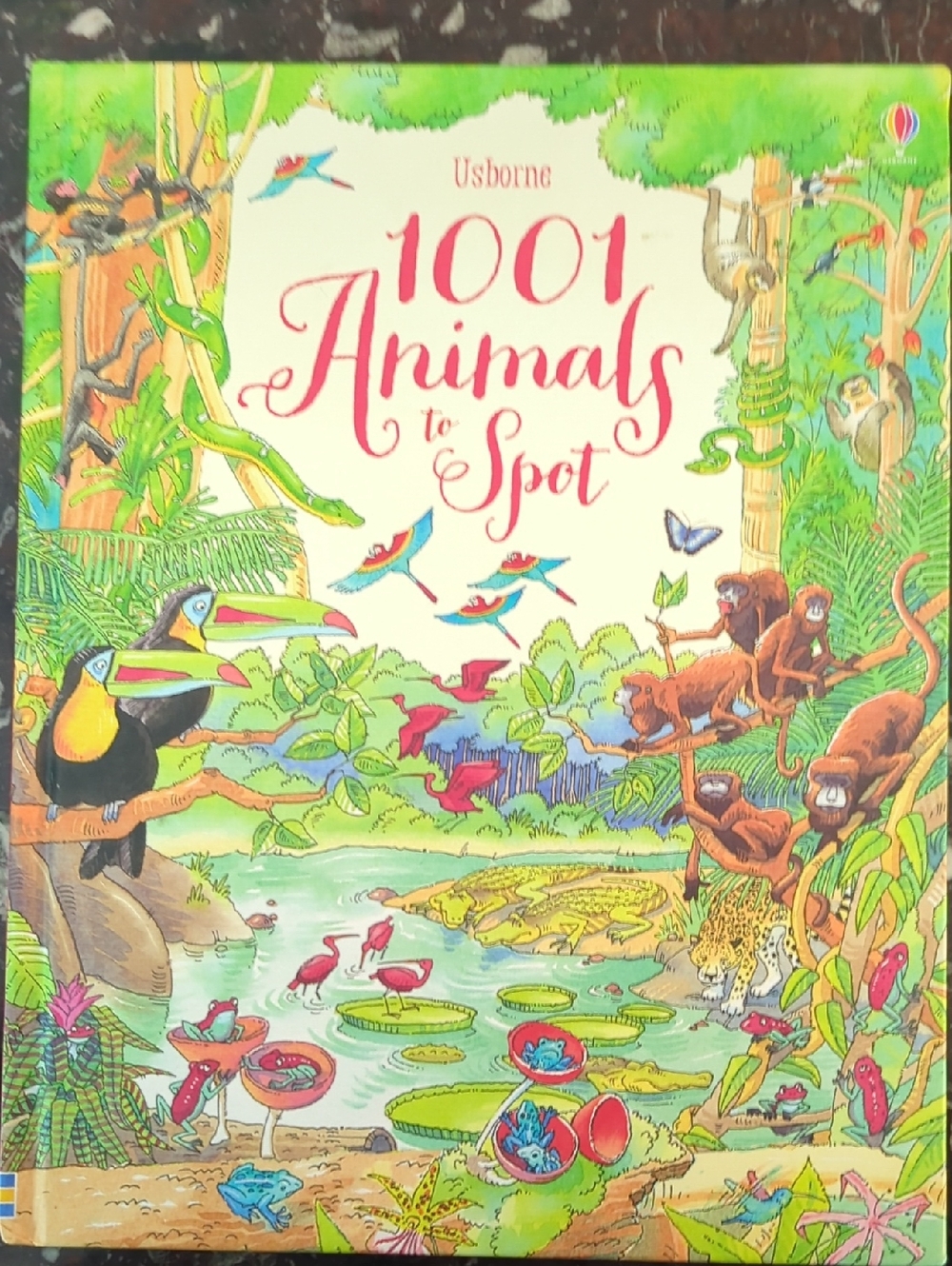 Usborne 1001 Animals to Spot - Colorful Jungle Spotting Book